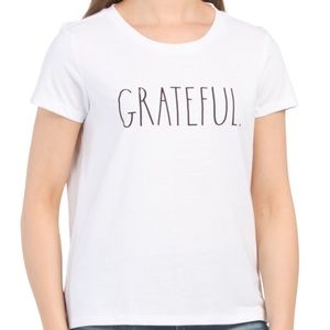 Rae Dunn Grateful T Shirt short sleeve